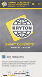 Mobile Screenshot of kryton.com